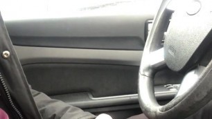 Challenge Cant hide dick for 5 min In car