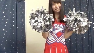 A Shy, Beautiful Cheerleader from Famous University makes AV Debut?