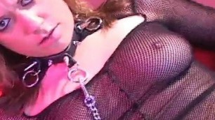 Hot slave slut Nadia Sinn Fucked In Ass While Wearing Lingerie