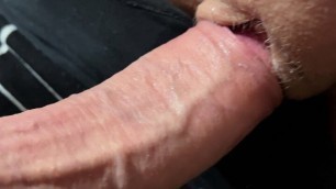 Rubbing Stepsister's Teen Pussy with Horny Cock, Great handjob and Cumshot