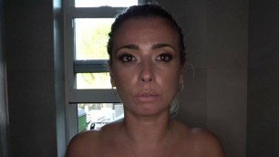 Hot Stepmom Wants Help Showering From Big Dick Stud