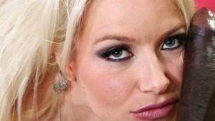 DOWN FOR BBC - Anikka Albrite Tiny Pussy Meets Monster Snake